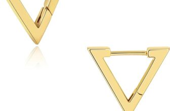 14K Gold Plated Huggie Hoop Earrings for Women
