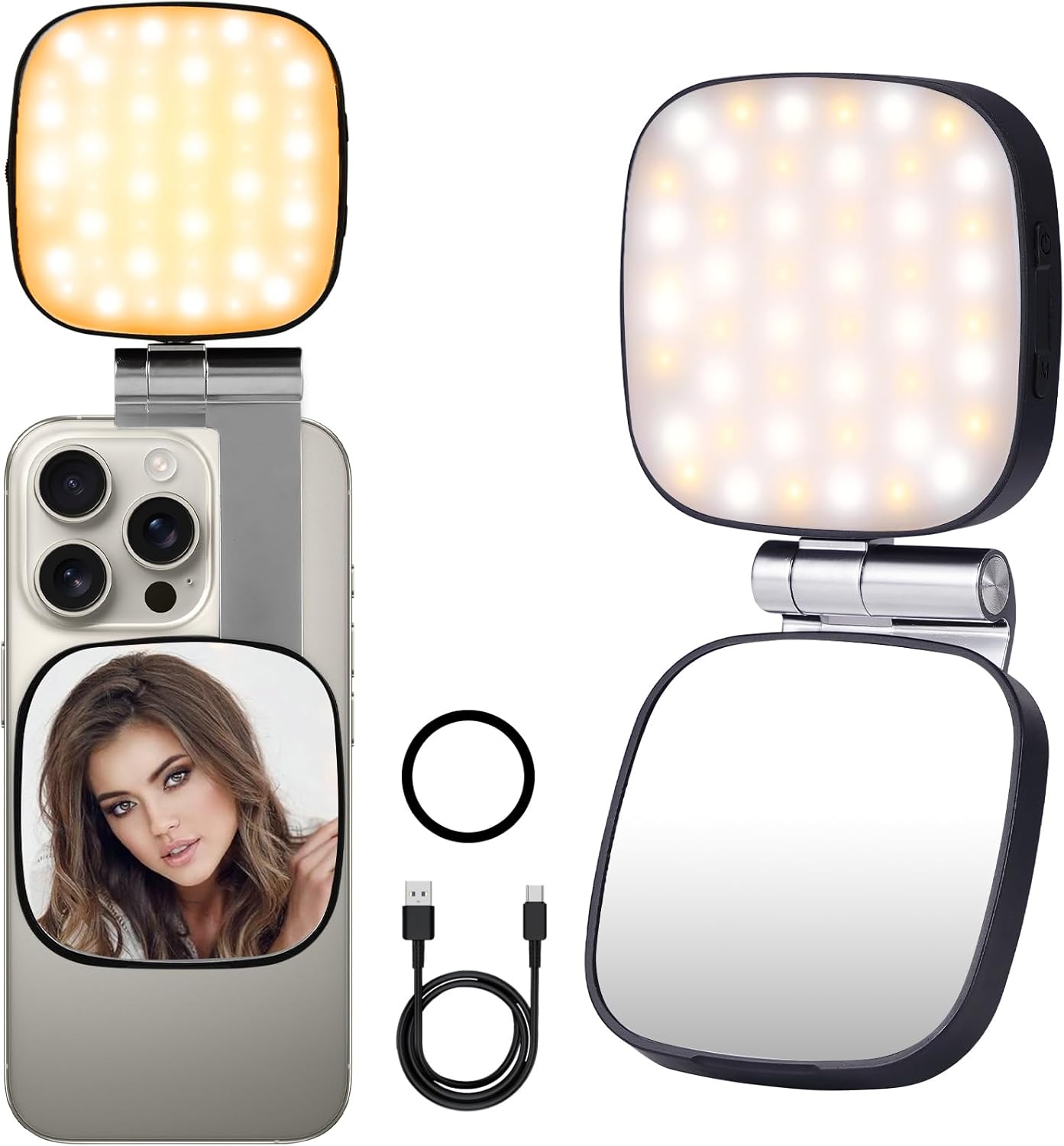 Magnetic Selfie Light Compatible with MagSafe iPhone