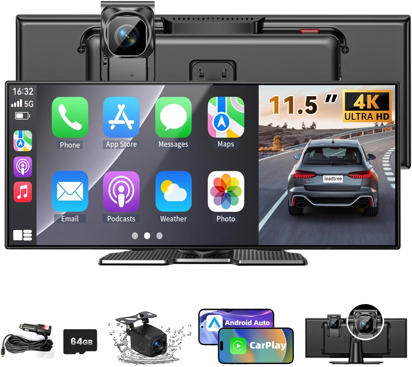 Leadtree Car HD Touch Screen