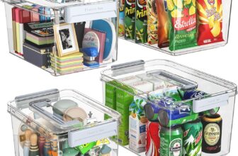 MAGDESIGNER Stackable Organizing and Storage Containers