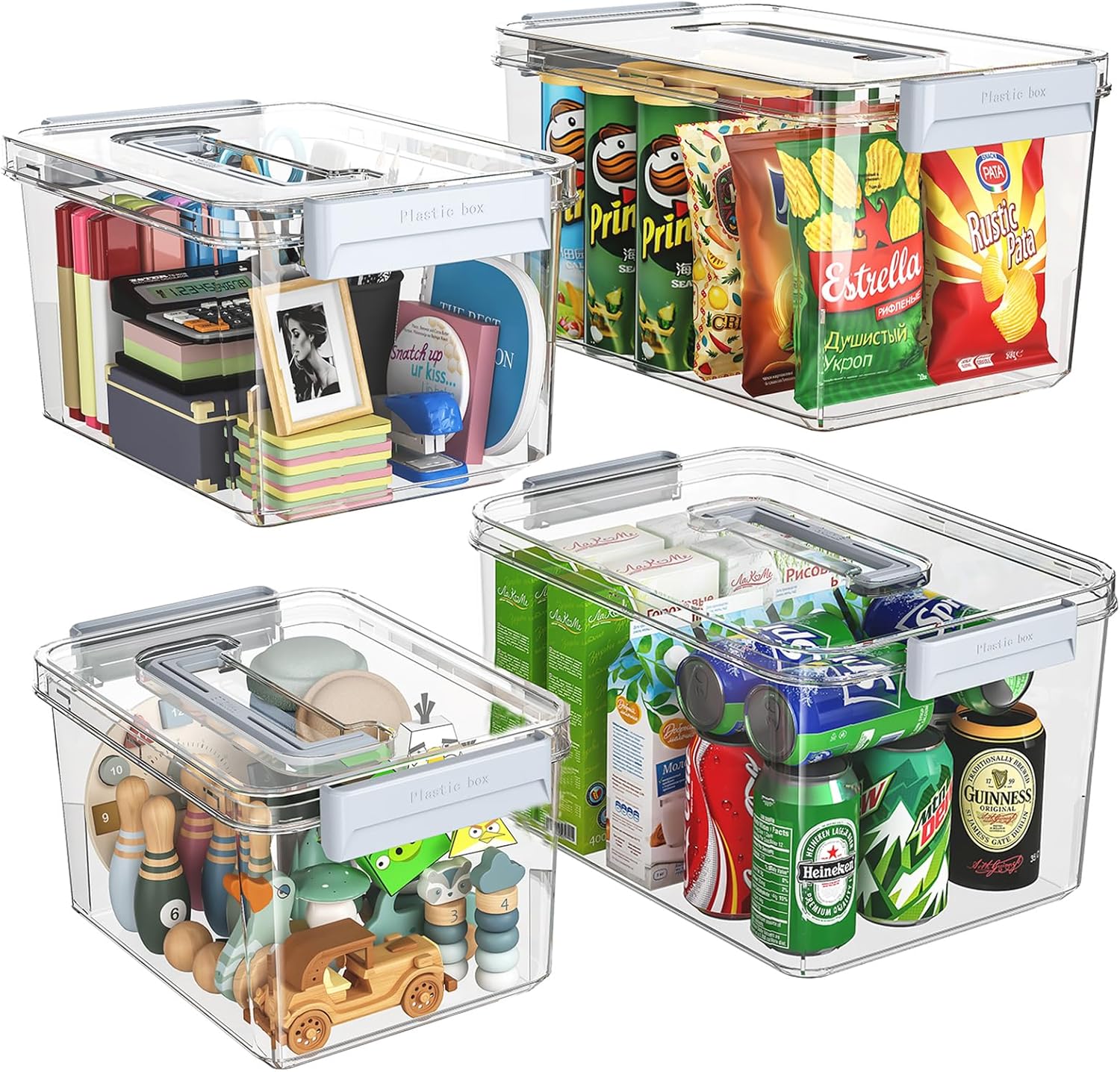 MAGDESIGNER Stackable Organizing and Storage Containers