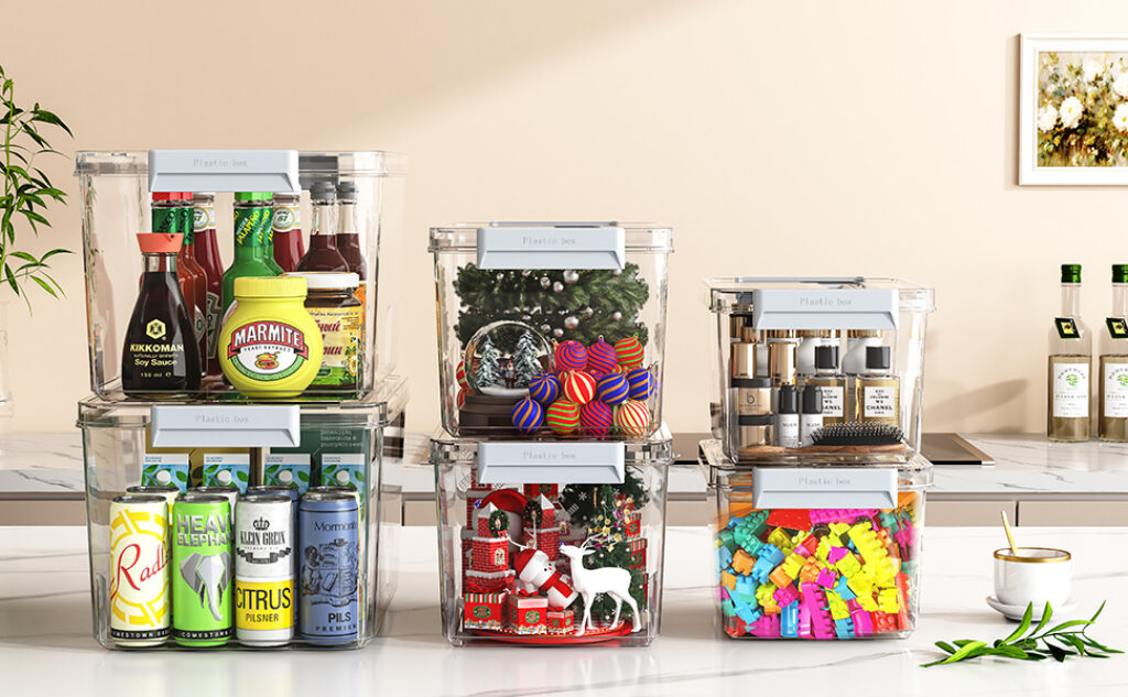 MAGDESIGNER Stackable Organizing and Storage Containers Product