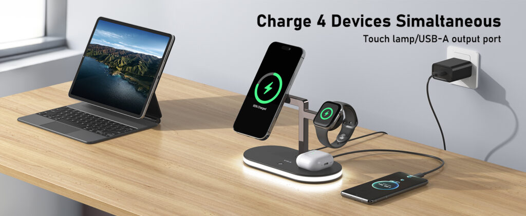 VBA 4 in 1 Wireless Charging Station