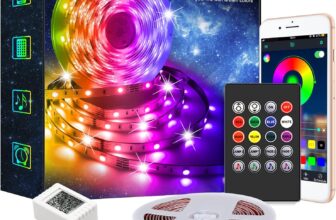 APSPOW 100FT Color Changing LED Strip Lights
